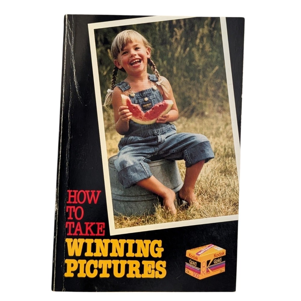 Kodak How to Take Winning Pictures Photography Guide 1989 Jeff Wignall Vintage